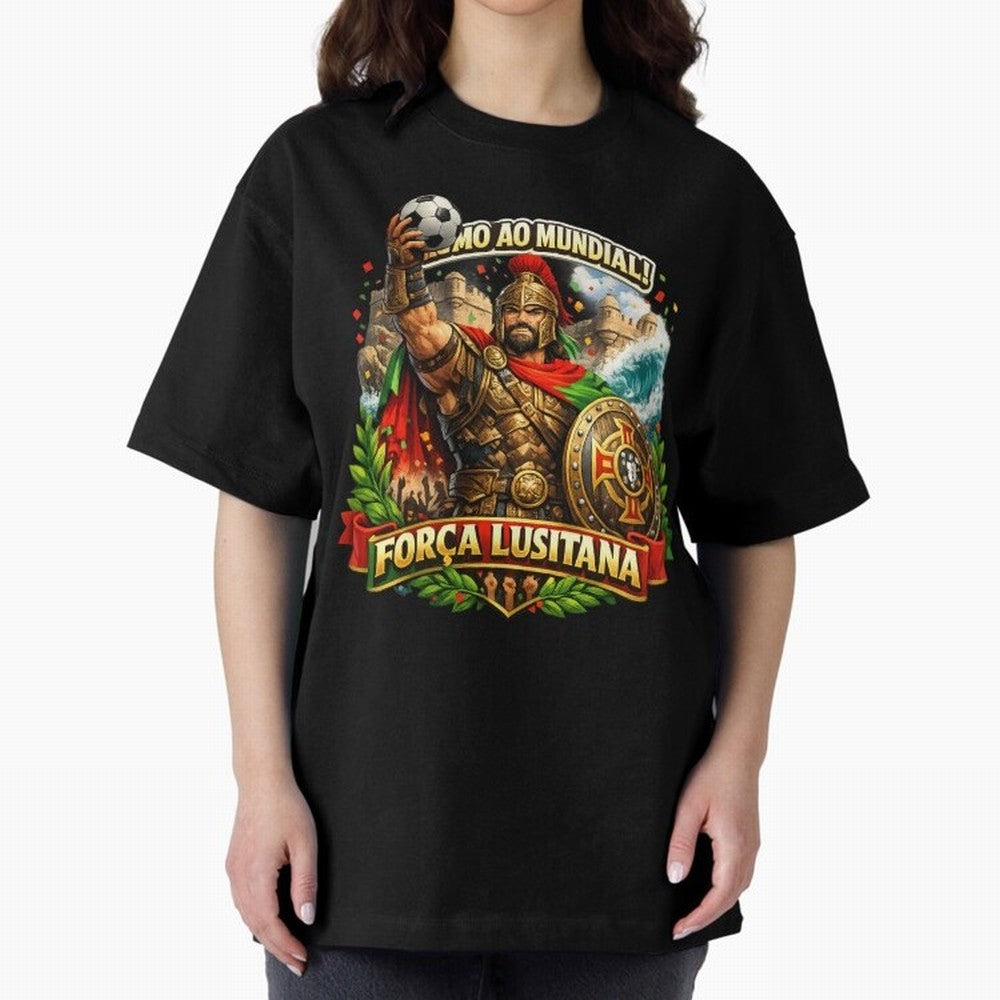 Portugal Rooster World Cup 2026 Fan Art Oversized T-Shirt Celebrate Unforgettable Nights in the FIFA World Cup 2026 Journey through Mbappe Highlights, Germany Pride, Football Passion, Legendary Performances, Festival Vibes and Supporter Community;