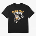 Purr-fect Strike Oversized T-Shirt Remember Iconic Moments from FIFA World Cup 2026 Spirit, Connected to Portugal, Mbappe, Football Passion, Legendary Performances, Festival Vibes and Supporter Community; Built for Supporters Chasing Trophy Dreams,