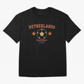Netherlands ¡ª Vintage Soccer Tee Oversized T-Shirt Celebrate Rivalries and Pride in the FIFA World Cup 2026 Journey through CR7 and Messi Highlights, Argentina, France and Brazil Pride, Retro Football Energy, Iconic Rivalries, Trophy Chase Drama