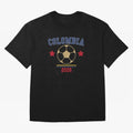 Colombia ¡ª Vintage Soccer Tee Oversized T-Shirt Get Ready for the FIFA World Cup 2026 Journey through Cristiano Ronaldo, Haaland and CR7 Highlights, France and Portugal Pride, Vintage Soccer Flavor, Modern Football Stars, National Flags and Final