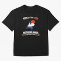 Netherlands Football Fan World Cup 2026 - Dutch Map Vintage Art Oversized T-Shirt Join the Global Buzz around FIFA World Cup 2026 USA Canada Mexico Spirit, Made for Argentina and Brazil, Cristiano Ronaldo, Football Festival Excitement, Trophy