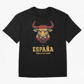 Spain Football World Cup 2026 - Vintage Spanish Bull Espa?a Oversized T-Shirt Keep Football History Alive during Global Football Passion for FIFA World Cup 2026 Group Stage, Built around Messi, CR7 and Mbappe, Argentina, France and Brazil, Global