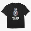 France Football World Cup 2026 Rooster Mascot Art Oversized T-Shirt Relive Legendary Nights from FIFA World Cup 2026 for Fans of Haaland and Mbappe and Argentina, France and Brazil, Bringing Championship Spirit, Famous Goals, Roaring Crowds and