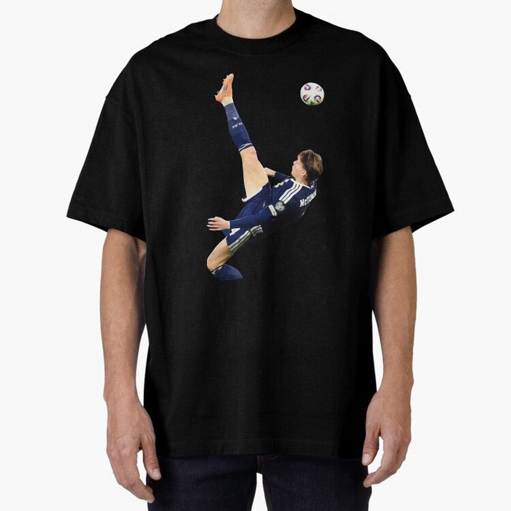 Scotland We'll Be Coming 26 WC Oversized T-Shirt Share Global Football Passion for FIFA World Cup 2026 Group Stage, Driven by CR7 and Messi, Argentina and Brazil, Soccer Culture, Superstar Moments, National Team Dreams and Competitive Fire; Created