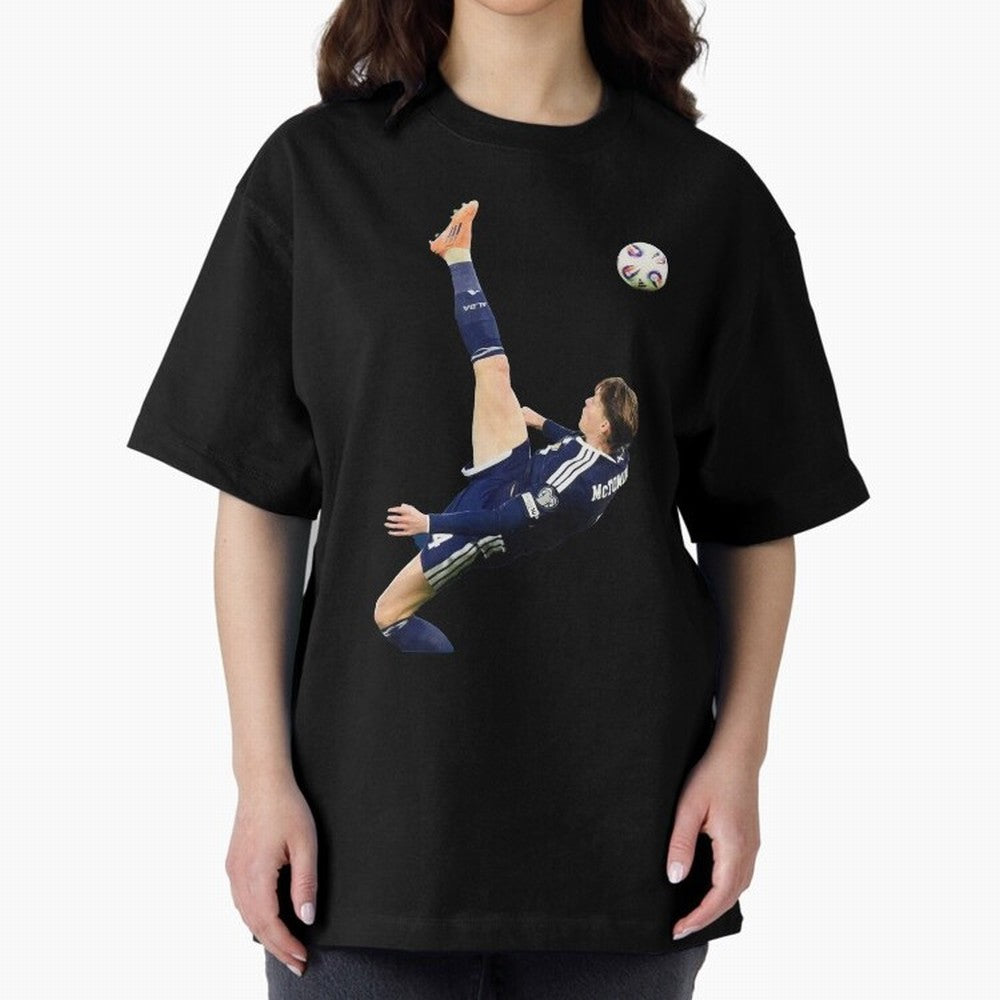 Scotland We'll Be Coming 26 WC Oversized T-Shirt Share Global Football Passion for FIFA World Cup 2026 Group Stage, Driven by CR7 and Messi, Argentina and Brazil, Soccer Culture, Superstar Moments, National Team Dreams and Competitive Fire; Created