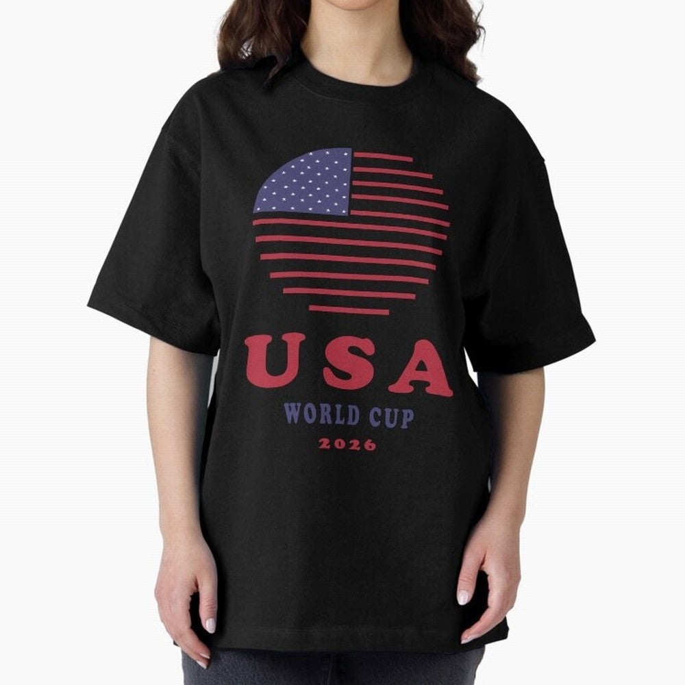 USA World Cup 2026 Soccer Fan Shirt | American Flag Football Retro Patriotic Design Oversized T-Shirt Celebrate Classic Football Spirit in the FIFA World Cup 2026 Group Stage Journey through Neymar Highlights, Netherlands Pride, Supporter Pride,