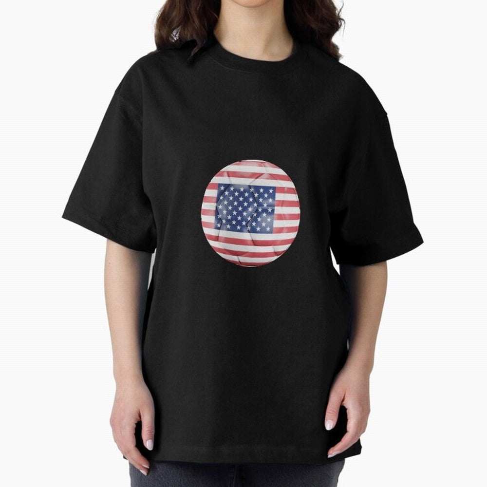 United States Soccer Oversized T-Shirt Join Supporters Worldwide for Global Football Passion for FIFA World Cup 2026 Group Stage, Celebrating CR7, Argentina, Fan Favorite Moments, National Team Passion, Big Match Drama and Soccer History; Made for