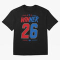 Copy of Dream Champions 2026 Football Streetwear Design | Trophy Graphic Tee Oversized T-Shirt Show Your Love for Global Football Passion for FIFA World Cup 2026 Group Stage, Filled with Haaland, Spain, Global Supporter Spirit, Legendary Goals,