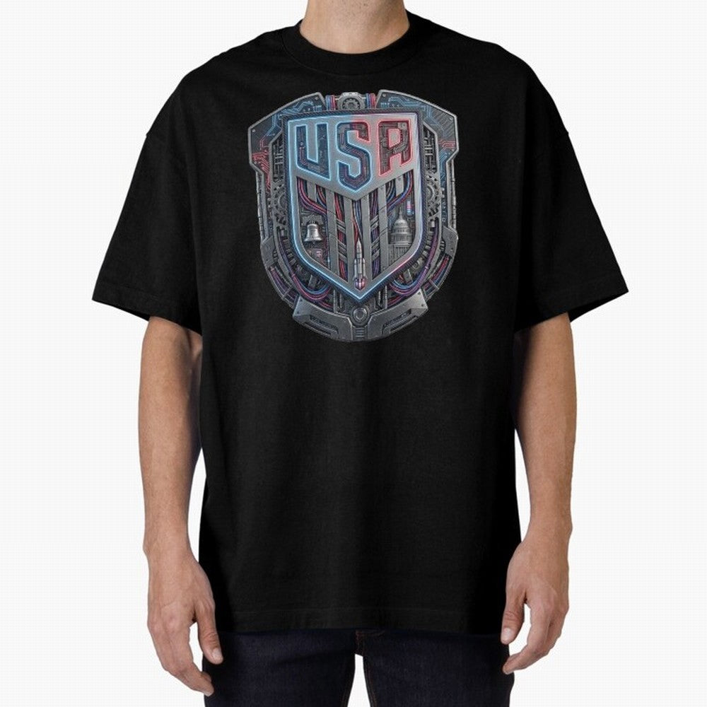 United States Great Seal - American Pride Oversized T-Shirt Relive Legendary Nights from Match Day Hype around FIFA World Cup 2026 Group Stage, Neymar, Argentina, France and Brazil, Fan Favorite Moments, National Team Passion, Big Match Drama and
