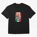 Three Nations Host Trophy Vertical Oversized T-Shirt Represent Fans Who Live for the FIFA World Cup 2026 USA Canada Mexico Journey through Haaland Highlights, Netherlands Pride, Global Supporter Spirit, Legendary Goals, National Colors and