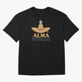 Alma Futbolera Oversized T-Shirt Honor Champions and Dreams in Global Football Passion for FIFA World Cup 2026, Centered on Haaland and Mbappe, Brazil, Championship Spirit, Famous Goals, Roaring Crowds and International Football Unity; Great for
