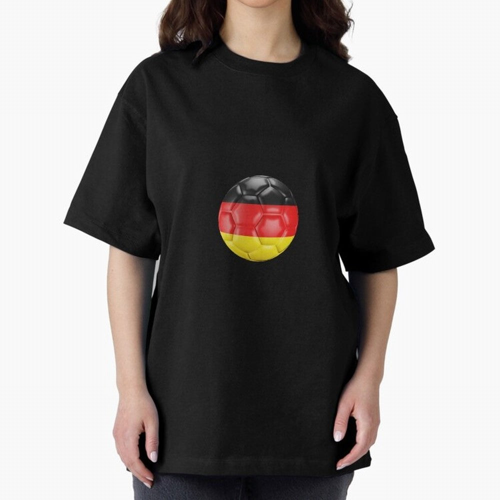 Germany Oversized T-Shirt Bring Global Football Passion for FIFA World Cup 2026 Group Stage, Filled with CR7, Brazil, Supporter Pride, Iconic Celebrations, Legendary Names and Global Match Day Energy; Perfect for Fans, Collectors, Family
