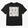 Chibi Soccer Cats 2026 - Cute Football Kittens Pattern Oversized T-Shirt Feel Match Day Hype around FIFA World Cup 2026 Group Stage, Cristiano Ronaldo, Haaland and CR7, England, France and Netherlands, Football Passion, Legendary Performances,