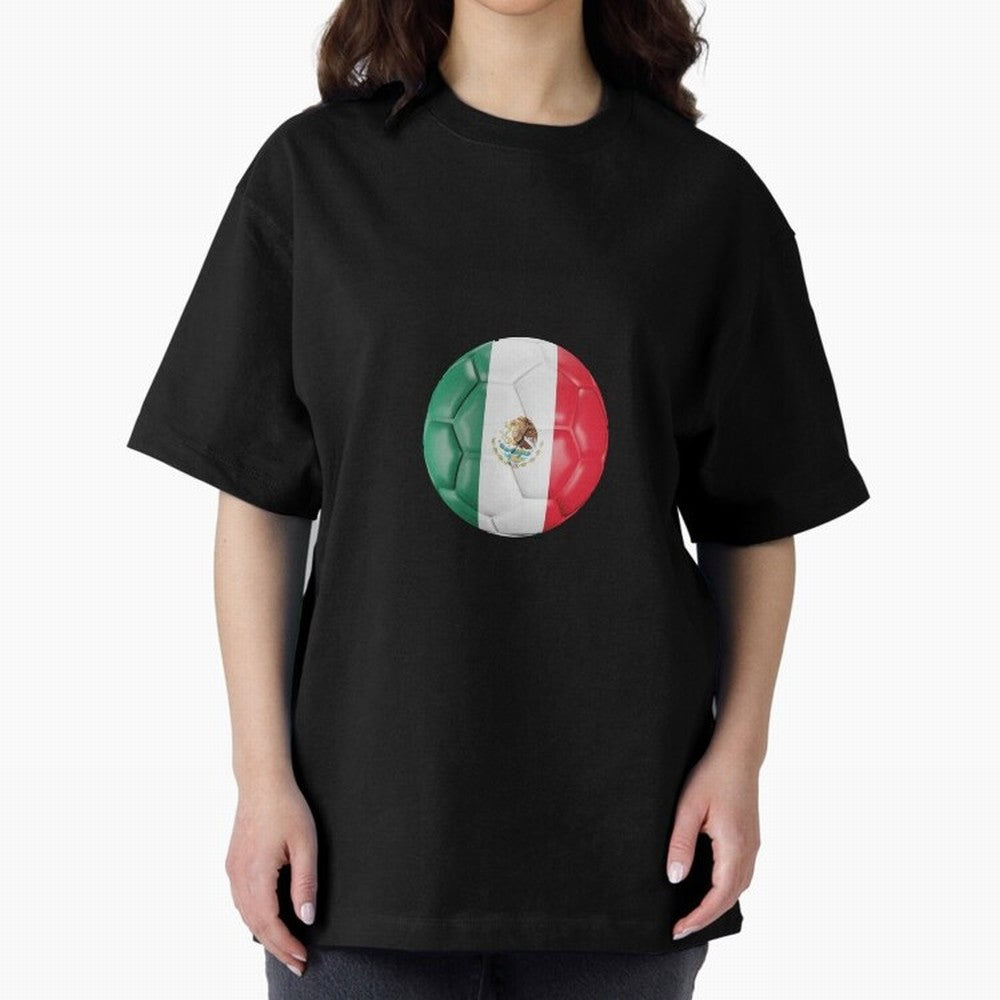 Mexico Football Oversized T-Shirt Mark FIFA World Cup 2026 Group Stage Featuring Cristiano Ronaldo, Haaland and CR7, Portugal Energy, Game Day Rituals, Football Legends, Country Pride and the Road to the Final; Perfect for People Who Love