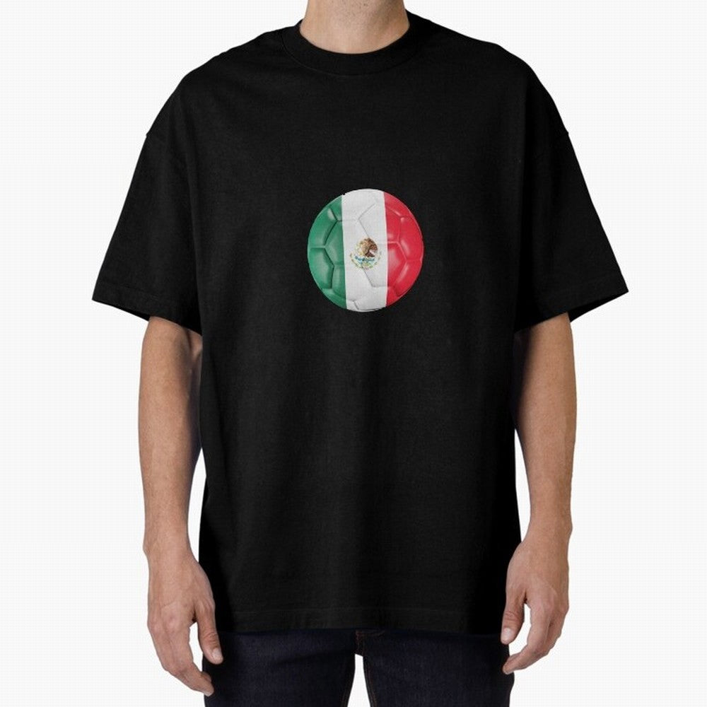 Mexico Football Oversized T-Shirt Mark FIFA World Cup 2026 Group Stage Featuring Cristiano Ronaldo, Haaland and CR7, Portugal Energy, Game Day Rituals, Football Legends, Country Pride and the Road to the Final; Perfect for People Who Love