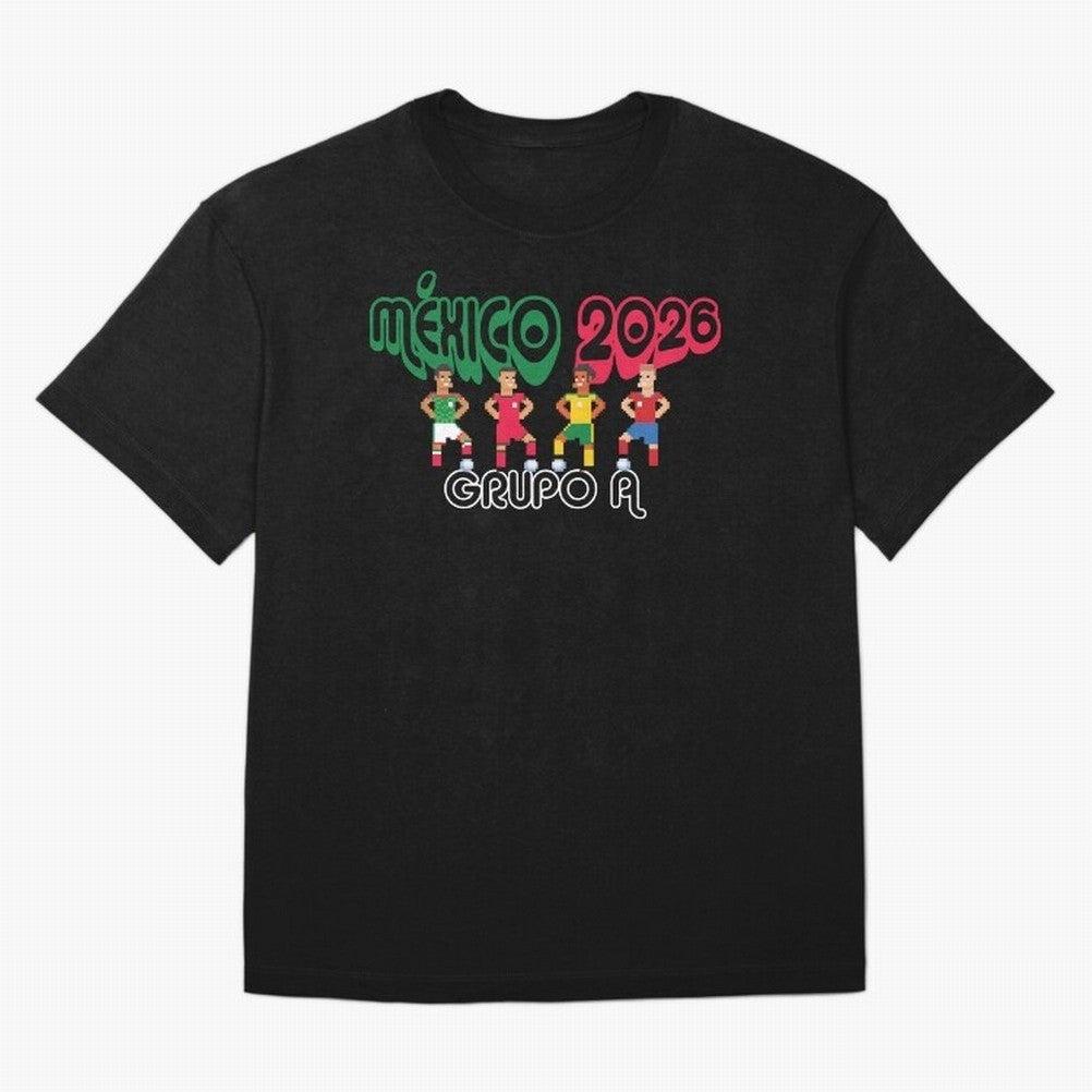Mexico 2026 Group A Oversized T-Shirt Show Love for Legendary Goals in FIFA World Cup 2026 USA Canada Mexico Featuring Messi, England and Germany Energy, Football Passion, Legendary Performances, Festival Vibes and Supporter Community; Ideal for