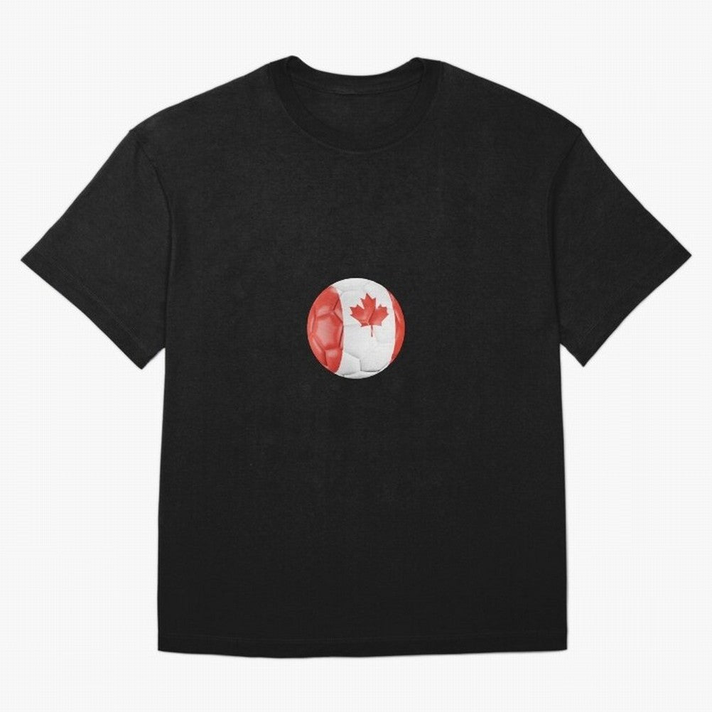 Canada Oversized T-Shirt Mark FIFA World Cup 2026 USA Canada Mexico for Fans of Neymar and England, France and Netherlands, Bringing Football Passion, Legendary Performances, Festival Vibes and Supporter Community; Made for Die Hard Supporters,