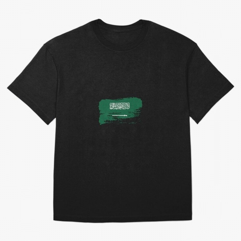 Saudi Arabia Oversized T-Shirt Celebrate the Biggest Stage of Match Day Hype around FIFA World Cup 2026 Group Stage, Messi and Cristiano Ronaldo, Spain, Championship Spirit, Famous Goals, Roaring Crowds and International Football Unity; Ideal for