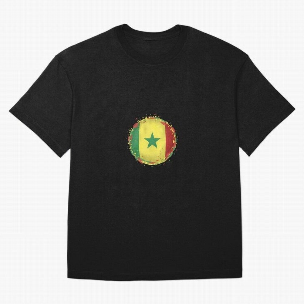 Senegal Oversized T-Shirt Follow the Road to the FIFA World Cup 2026 USA Canada Mexico Journey through Neymar Highlights, Brazil, Portugal and Argentina Pride, Fan Favorite Moments, National Team Passion, Big Match Drama and Soccer History; Perfect