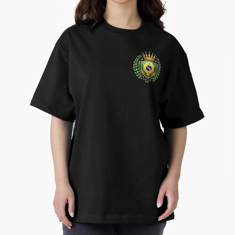 Brazil World Cup 2026 Oversized T-Shirt Bring a Vintage Feel to the FIFA World Cup 2026 Group Stage Journey through Neymar, Haaland and Cristiano Ronaldo Highlights, England, France and Netherlands Pride, Fan Favorite Moments, National Team