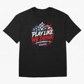 Play Like We Drink ¨C Craft Beer Revolution Oversized T-Shirt Experience FIFA World Cup 2026 for Fans of Messi, CR7 and Mbappe and England and Germany, Bringing Champion Mindset, Group Stage Buzz, Knockout Tension and Passionate Fan Culture;