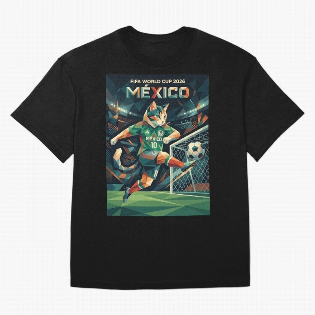 FIFA World Cup Mexico Oversized T-Shirt Carry the Dream of FIFA World Cup 2026 for Fans of Messi, CR7 and Mbappe and England, France and Netherlands, Bringing Worldwide Fan Energy, Dramatic Goals, Stadium Lights and Championship Celebrations; Ideal