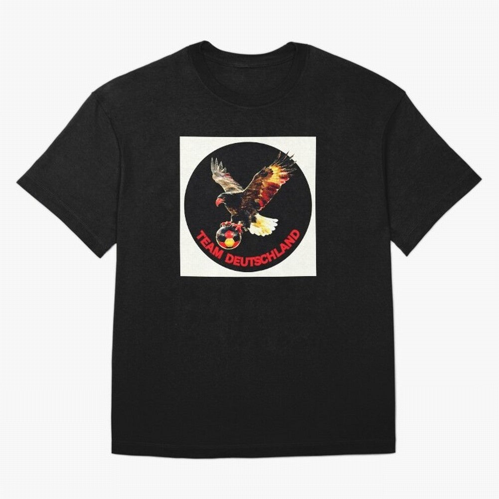 Eagle motif TEAM Germany Oversized T-Shirt Celebrate the Next Chapter of Global Football Passion for FIFA World Cup 2026 Group Stage, with Mbappe and Neymar, Argentina, Tournament Hype, Historic Matchups, Family Viewing Parties and Global Sports