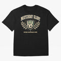 Matchday Glory Vintage Football Club Heritage Shield Emblem Oversized T-Shirt Honor the Football Icons of FIFA World Cup 2026 Group Stage Spirit, with Portugal, Messi, Championship Spirit, Famous Goals, Roaring Crowds and International Football