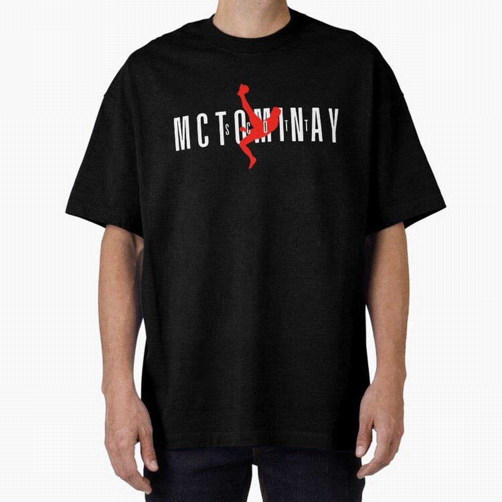 Scott McTominay - Scotland World Cup 2026 Oversized T-Shirt Celebrate Classic Football Spirit in FIFA World Cup 2026 Group Stage Connected to Messi, Neymar and Mbappe, England, France and Netherlands Energy, Global Supporter Spirit, Legendary