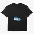 Argentina 2026 ¨C Muchachos ¨C Rumbo a la Cuarta en USA 2026 Oversized T-Shirt Join Global Football Passion for FIFA World Cup 2026 Group Stage, Built around Mbappe, Argentina and Brazil, Retro Football Energy, Iconic Rivalries, Trophy Chase Drama