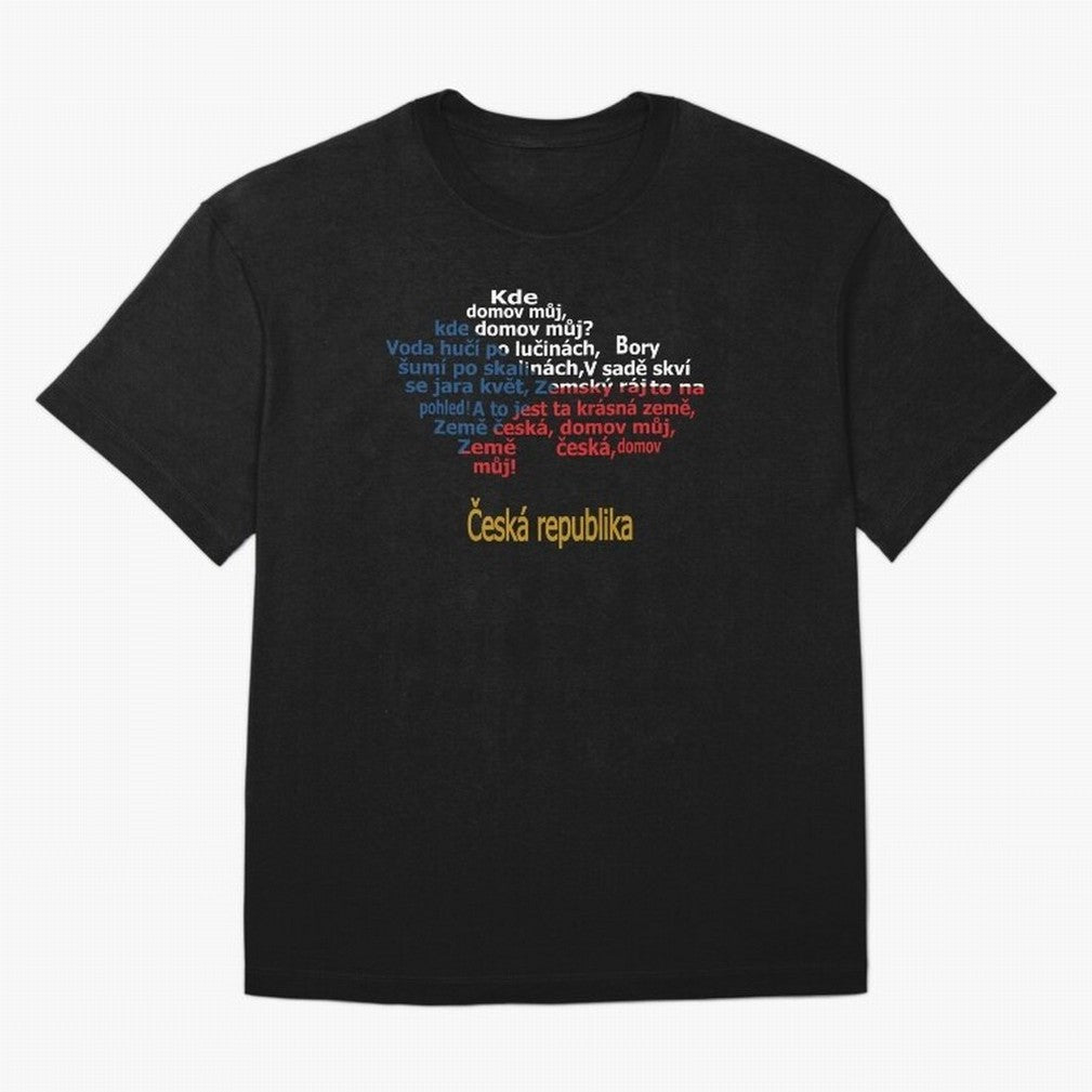 ?esk¨¢ republika (Anthem, map, and flag) Oversized T-Shirt Stand Out with Spirit from the FIFA World Cup 2026 Group Stage Journey through CR7 and Messi Highlights, Netherlands Pride, Soccer Culture, Superstar Moments, National Team Dreams and