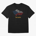 ?esk¨¢ republika (Anthem, map, and flag) Oversized T-Shirt Stand Out with Spirit from the FIFA World Cup 2026 Group Stage Journey through CR7 and Messi Highlights, Netherlands Pride, Soccer Culture, Superstar Moments, National Team Dreams and