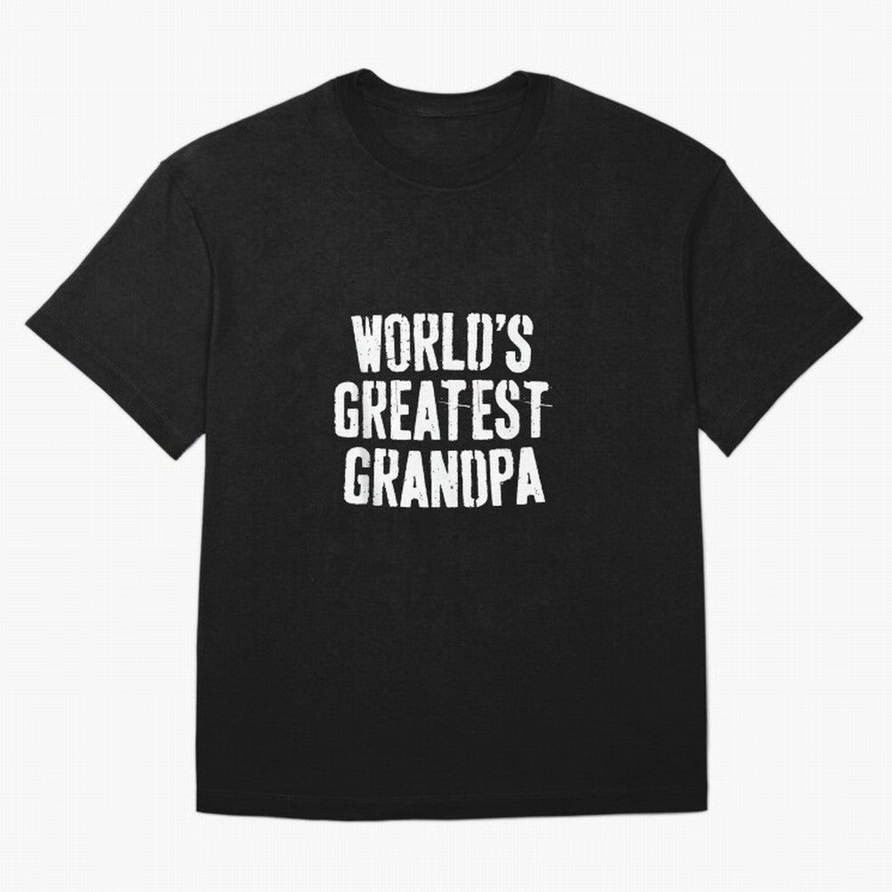 Mens World's Greatest Grandpa Shirt Papa Men Fathers Day Oversized T-Shirt Bring World Football Passion into FIFA World Cup 2026 Group Stage for Fans of Messi, CR7 and Mbappe and Argentina, Bringing Soccer Culture, Superstar Moments, National Team