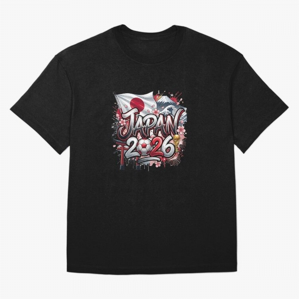 Japan World Cup 2026 Football Legacy Oversized T-Shirt Bring World Football Passion into FIFA World Cup 2026 Group Stage Spirit, Capturing England, France and Netherlands, Neymar, Haaland and Cristiano Ronaldo, Soccer Culture, Superstar Moments,