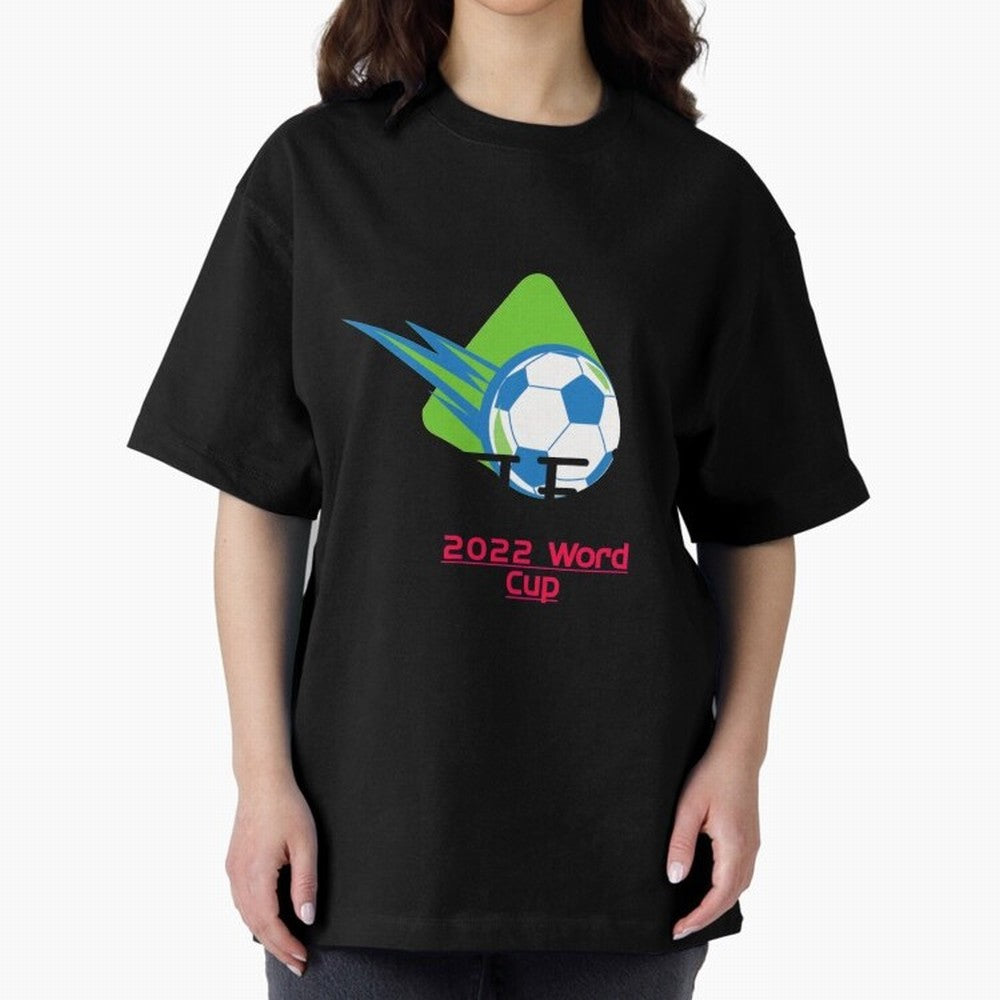 FIFA 2022 FOOTBALL WORLD CUP Upcoming World Cup design Oversized T-Shirt Show Championship Spirit for Global Football Passion for FIFA World Cup 2026, Built around Mbappe, Germany, Soccer Culture, Superstar Moments, National Team Dreams and