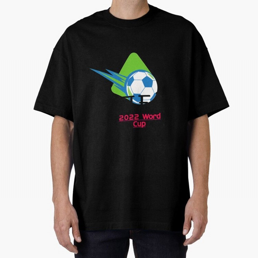 FIFA 2022 FOOTBALL WORLD CUP Upcoming World Cup design Oversized T-Shirt Show Championship Spirit for Global Football Passion for FIFA World Cup 2026, Built around Mbappe, Germany, Soccer Culture, Superstar Moments, National Team Dreams and