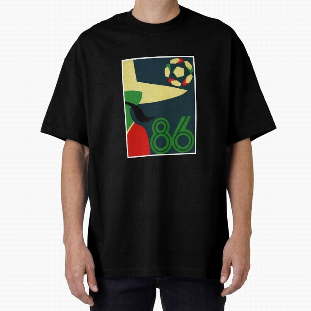 World Cup in Mexico 1986 Oversized T-Shirt Represent the Passion of Match Day Hype around FIFA World Cup 2026 Group Stage, CR7 and Messi, Argentina, Game Day Rituals, Football Legends, Country Pride and the Road to the Final; Created for Match Day
