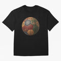 Artistic Ball for the 2026 World Cup ¨C USA, Mexico & Canada Football Design Oversized T-Shirt Represent Fans Who Live for Global Football Passion for FIFA World Cup 2026 Group Stage, Filled with Cristiano Ronaldo, Haaland and CR7, Germany, Match