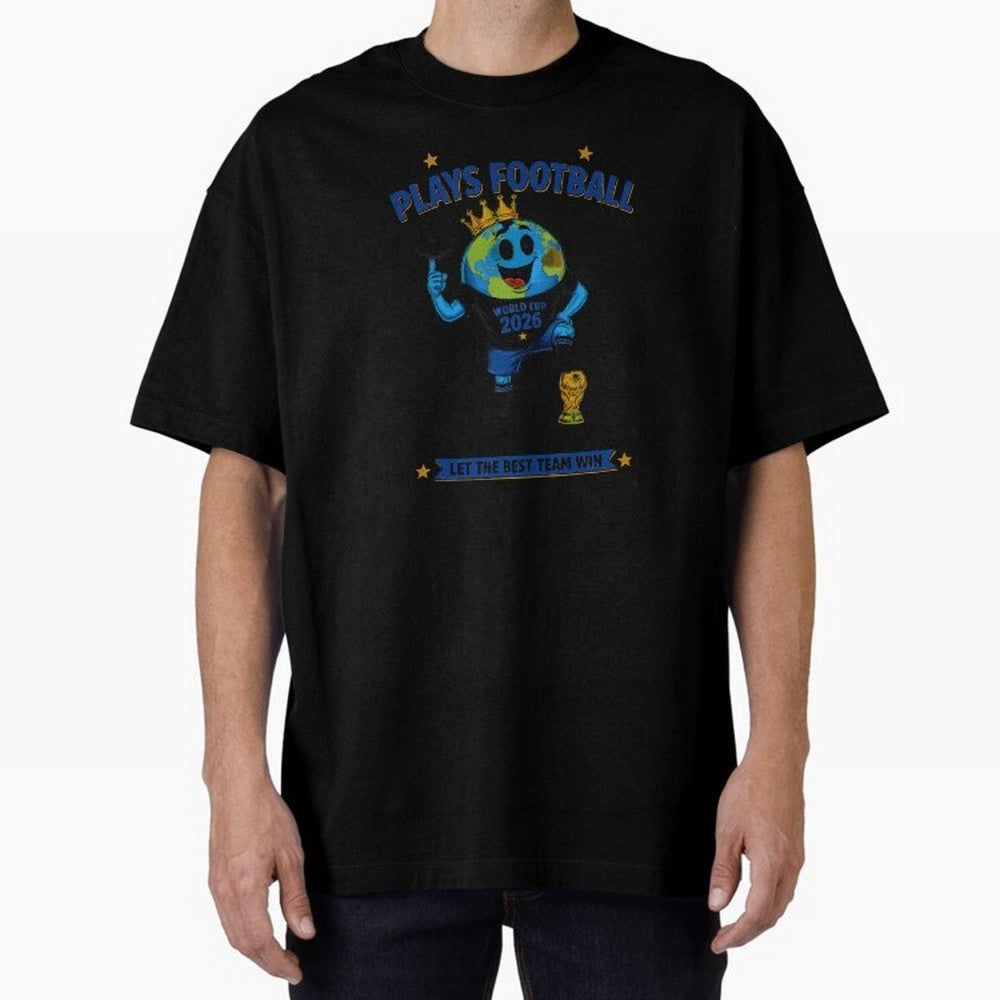 Soccer Oversized T-Shirt Share FIFA World Cup 2026 Group Stage with CR7 and Messi, Portugal, Spain and Germany Energy, Soccer Culture, Superstar Moments, National Team Dreams and Competitive Fire; Made for Die Hard Supporters, Soccer Lovers, Game