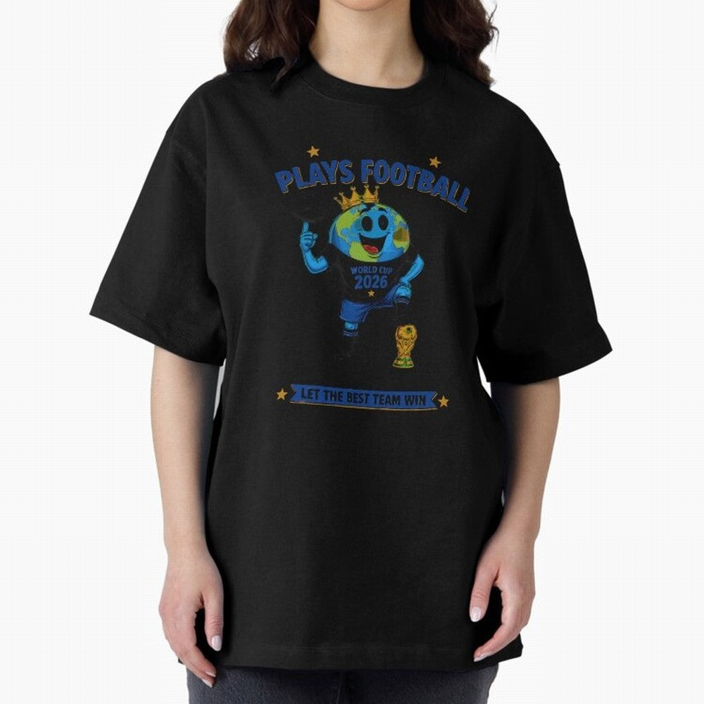 Soccer Oversized T-Shirt Share FIFA World Cup 2026 Group Stage with CR7 and Messi, Portugal, Spain and Germany Energy, Soccer Culture, Superstar Moments, National Team Dreams and Competitive Fire; Made for Die Hard Supporters, Soccer Lovers, Game