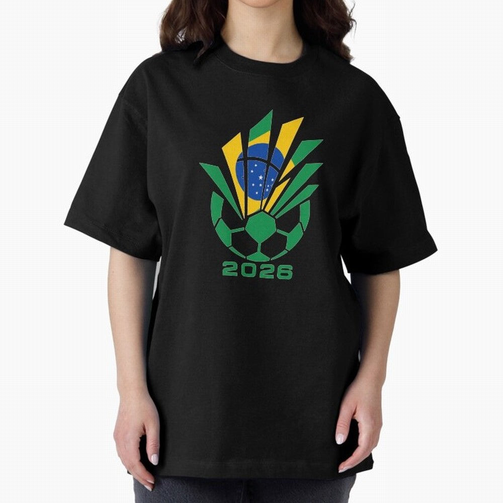 Mexican Soccer 2026 Flag Burst Emblem Oversized T-Shirt Share Global Football Passion for FIFA World Cup 2026, Highlighting Cristiano Ronaldo, Netherlands, Football Festival Excitement, Trophy Ambitions, Country Rivalries and Star Player Buzz;