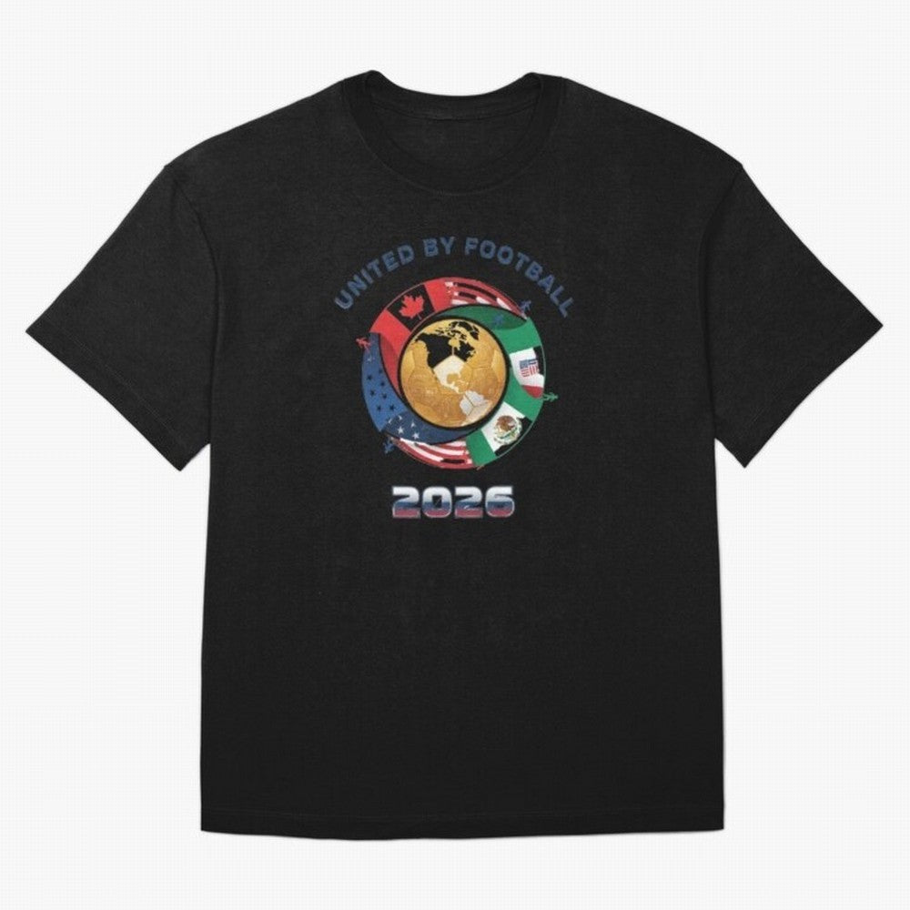 Connected Network Soccer Ball World Cup 2026 Concept Oversized T-Shirt Remember Iconic Moments from Match Day Hype around FIFA World Cup 2026, Cristiano Ronaldo, Brazil, Soccer Culture, Superstar Moments, National Team Dreams and Competitive Fire;