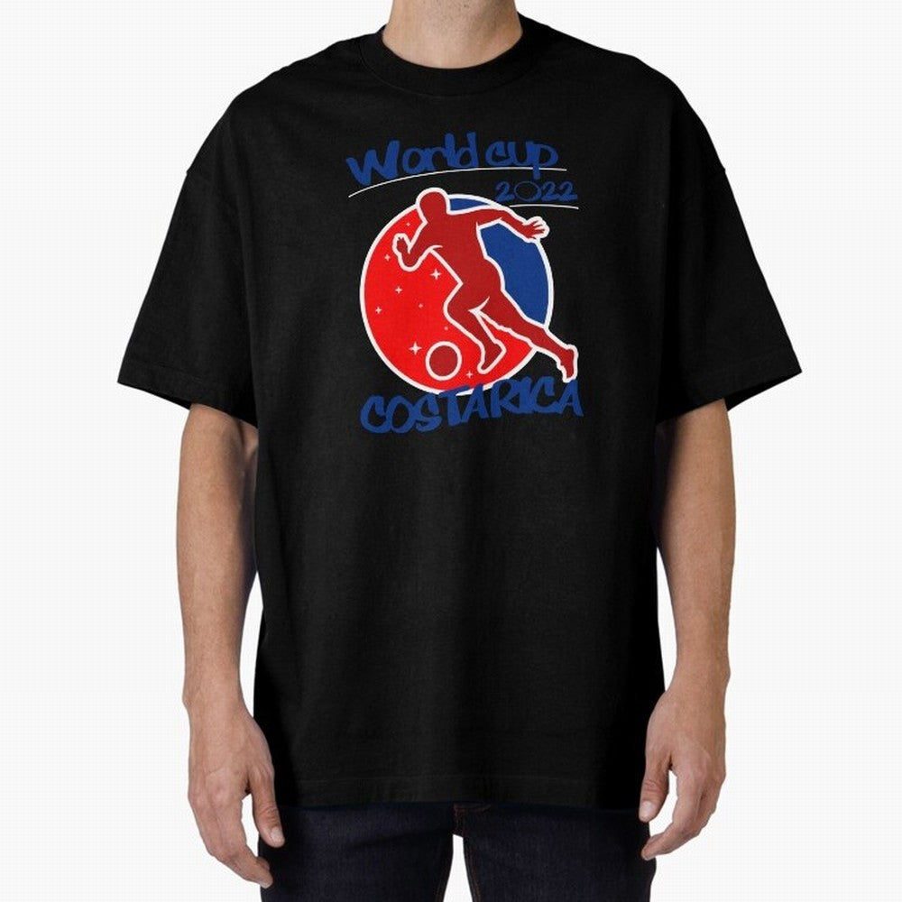 Costa Rica World Cup 2022 Oversized T-Shirt Celebrate National Team Dreams in the FIFA World Cup 2026 Journey through Messi and Cristiano Ronaldo Highlights, Netherlands Pride, Classic Soccer Heritage, Championship Pressure, Fan Loyalty and
