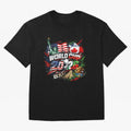 2026 North America Football Championship Oversized T-Shirt Share FIFA World Cup 2026 Group Stage Built around Haaland, Portugal Energy, Football Festival Excitement, Trophy Ambitions, Country Rivalries and Star Player Buzz; Perfect for People Who